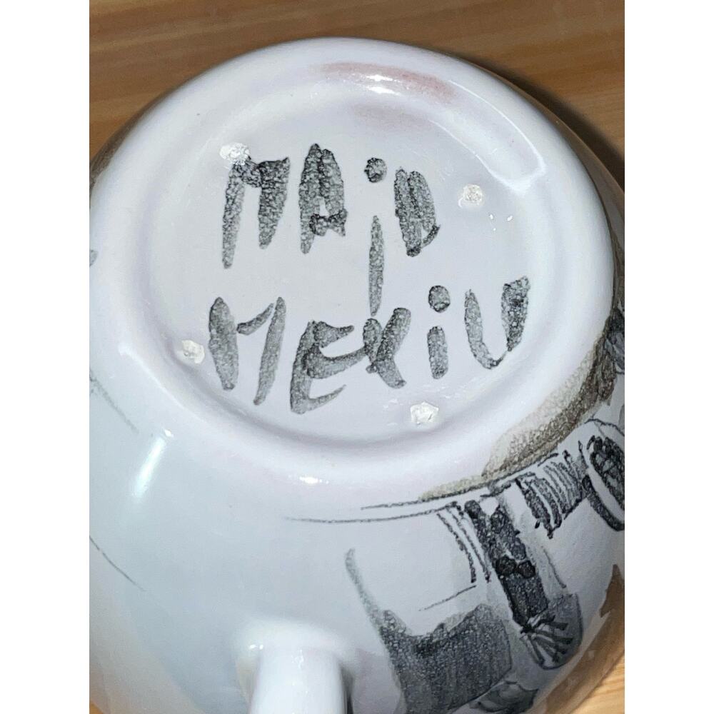 10 pcs. Maja Gruebler Vintage handpainted mexico pottery - Picture 7 of 7